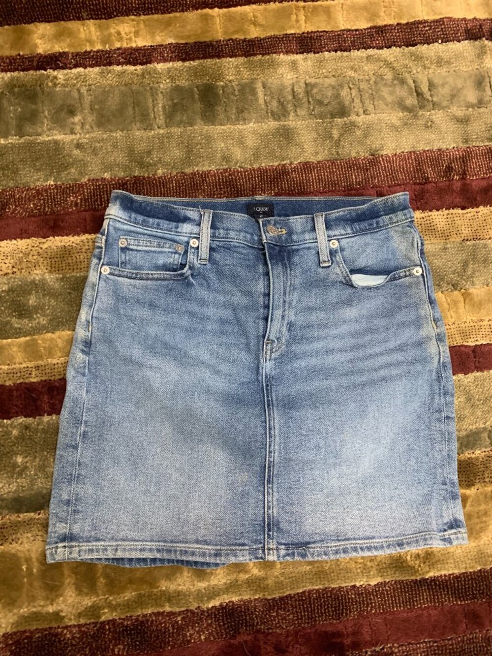 Size 2 J Crew Denim Skirt